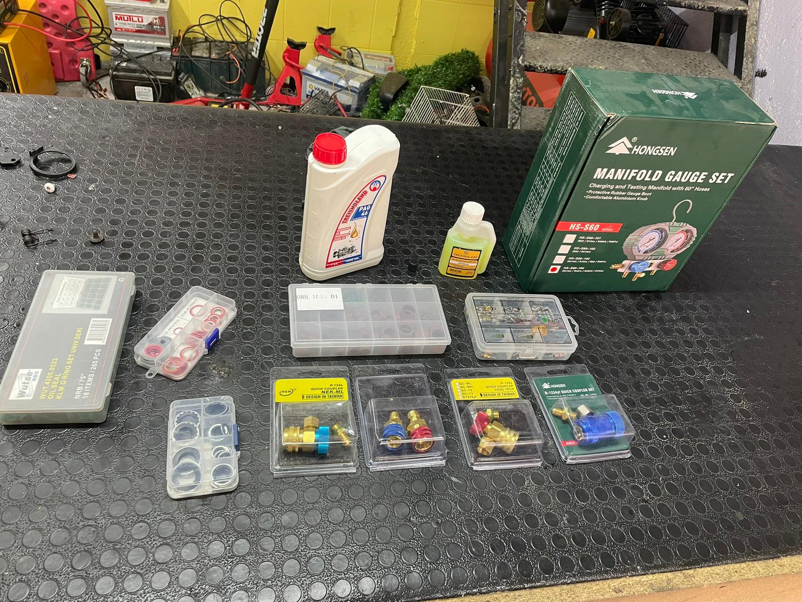 Klima Gazı Basma Makinesiyedek parça tamirat - Akın Oto Elektrik Simav